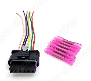 Rear Tail Light Connector Prewired Plug 6 pin Fits BMW 1' 2' 3' 4' Series  - Picture 1 of 9