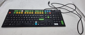 Teclado Bloomberg Financial Trade STB100 con cable USB chip, faltan teclas - Imagen 1 de 7
