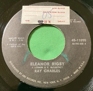 Eleanor Rigby + Understanding by Ray Charles (ABC Records, 1968) Vinyl 45 - Picture 1 of 6