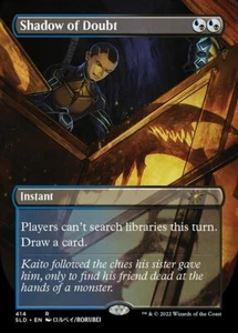 [1x] Shadow of Doubt - Foil - Borderless Near Mint, English Secret Lair MTG Magi - Picture 1 of 1