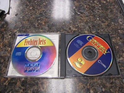 Corel GALLERY2 Clipart Images CD-ROM & Fighter Jets for Windows - LP43 - Image 1 of 4