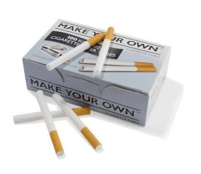 1000 MAKE YOUR OWN KING SIZE CIGARETTE FILTER TUBES BY RIZLA THE NEW CONCEPT - Image 1 of 4