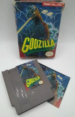Godzilla: Monster of Monsters CIB (Nintendo Entertainment System, 1989) - Image 1 of 4