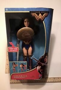 Shield Block Wonder Woman DC Comics Action Figure Doll, never opened
