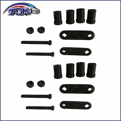 2Pcs Front Leaf Spring Shackle Kit for 1973-1987 Chevy GMC K10 K20 K30 Jimmy - Image 1 of 3