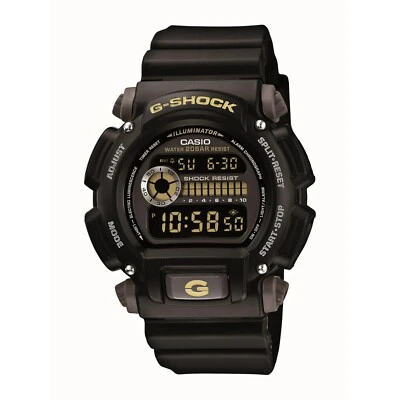 Casio Men's G-Shock Watch - Chronograph - 200M WR - DW-9052-1CWT - BLACK - NEW! - Image 1 of 4