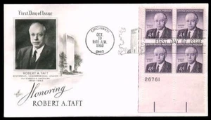 ART CRAFT - 1960 Senator Robert A. Taft (#1161) FDC - PB UA - Picture 1 of 1