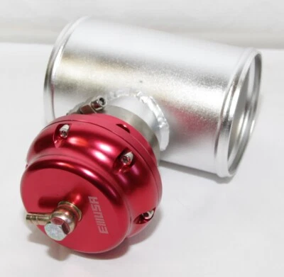 RED EMUSA 50MM Turbo BOV V Band & 4" Adapter  - Image 1 of 4