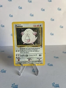 Chansey Holographic Base Set 2 3/130 Pokemon - Picture 1 of 4