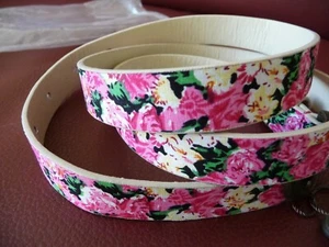 Neu!!! Ungetragen!!! Damen Gürtel verspielte Blümchen TW 85 - Bild 1 von 3