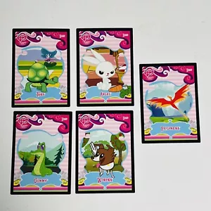My Little Pony Trading Cards Pets lotto di 5 Winona, Philomena, Angel, Tank, Gummy - Foto 1 di 2
