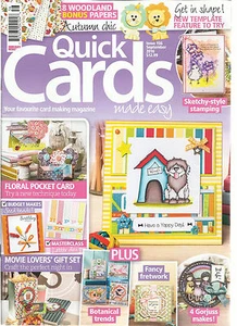 QUICK CARDS MADE EASY, SEPTEMBER, 2016  ( YOUR FAVORITE CARD MAKING MAGAZINE ) - Bild 1 von 1