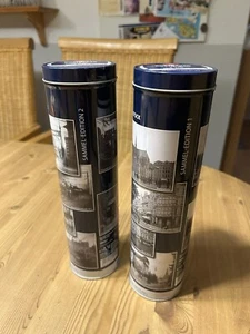 Rostock 2 Blech Sammel Edition 1+2 Dosen Bier Werbung Rostocker Pils - Bild 1 von 5