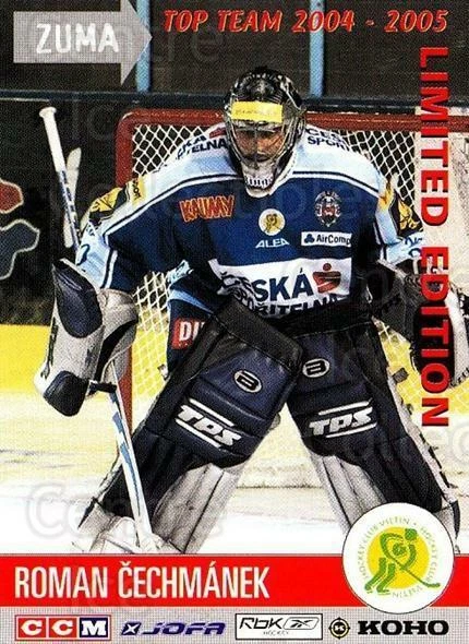 2004-05 Czech OFS Zuma Top Team #8 Roman Cechmanek - Image 1 of 1