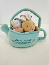 EDEN Peter Rabbit & Friends Watering Can Plush My 1st Toys Beatrix Potter EUC