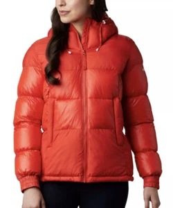 Columbia Pike Lake ll Omni Giacca Isolata Puffer Donna 1X Rosso NUOVO $200 - Foto 1 di 12