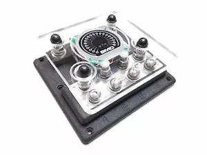 Steve Meade SMD Quad XL ANL Fuse Block Cover w/ Integrated SMD VM-1 Volt Meter - Picture 1 of 5