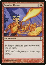 FOIL Captive Flame | MtG Magic Saviors of Kamigawa | English | Near Mint