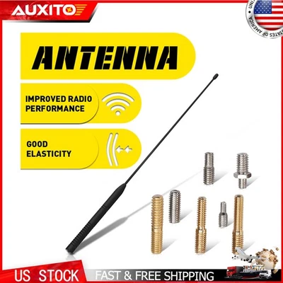 16" Black Antenna Mast Power Rod Radio AM/FM for FORD RANGER 1983-11 Brand New Y - Image 1 of 4