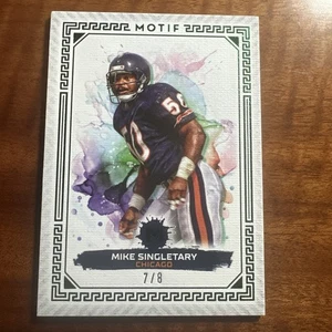 Mike Singletary 2024 Topps Motif #14 Green 7/8 - Picture 1 of 2