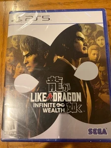 Like A Dragon: Infinite Wealth (PlayStation 5 PS5) Completo con Póster - Auténtico - Imagen 1 de 2