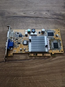 Asus V8170/128M Nvidia GeForce4 MX440 128MB AGP Card - Picture 1 of 3