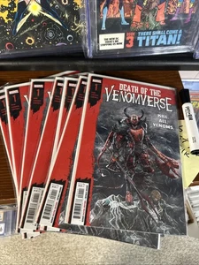 Cómic Death of the Venomverse #1 2023 casi nuevo Marvel Comics Edad Moderna - Imagen 1 de 1