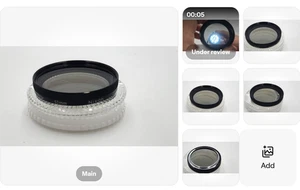 *Exc CLEAN GLASS* Genuine Nikon 52mm Linear Polarizing Lens Filter 33273 - Picture 1 of 6