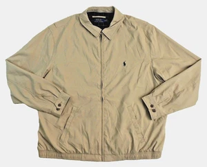 $225 Polo Ralph Lauren Pony Cortavientos Bi Swing Cremallera Abrigo Chaqueta 2XB 2X Grande - Imagen 1 de 10