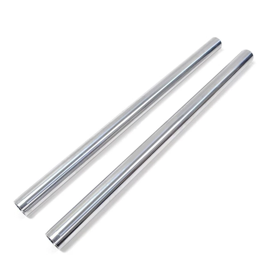 1971-75 Kawasaki h1 h2 Front Fork Tubes original hard chrome stock length 36mm - Image 1 of 1