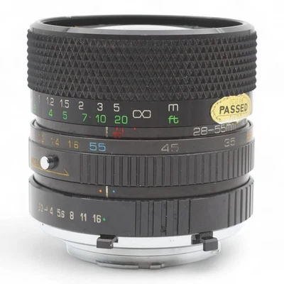 Objetivo Soligor MC 28-55Mm 28-55 Mm 3.3-4.5 C/D Zoom + Macro - Minolta MD - Imagen 1 de 3