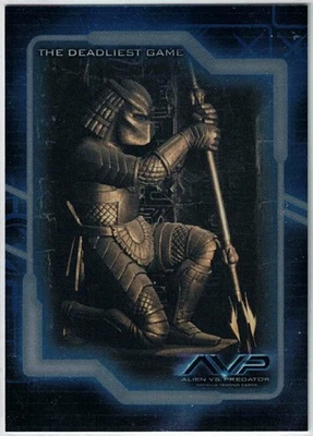Alien Vs Predator AVP The Deadliest Game Insert Card #DG2. Inkworks 2004 - Image 1 of 2