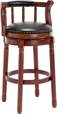 CozyRain +++  Barhocker  +++ neu und OVP +++ Echtes Leder +++ Sitzhöhe 75cm - Bild 1 von 4