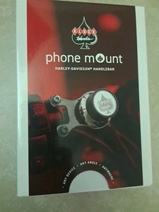 Klock Werks iOMount Handlebar Horizontal Device Mount Black #KWD-01-0606-B - Picture 1 of 4