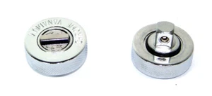 Juego de 2 llaves de trinquete de palma de accionamiento de 1/2" y 3/8" destornillador de enchufe de cromo vanadio - Imagen 1 de 1