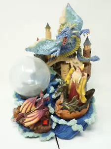 Dungeons Dragon Fantasy Regenbogen Plasma Lampe Zauberer Statue Mystical Creations - Bild 1 von 9