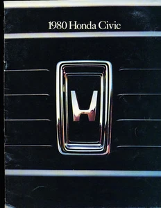 1980 Honda Civic 20-page Original Car Sales Brochure - Picture 1 of 3