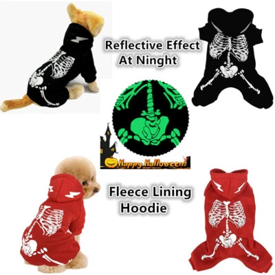 Домашних животных собак скелет костюм щенок Cat косплей вечеринки комбинезон одежды  - Изображение 1 из 4