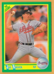 Joe Boever Atlanta Braves #81 - Puntuación casi nueva-como nueva 1990 - Imagen 1 de 2