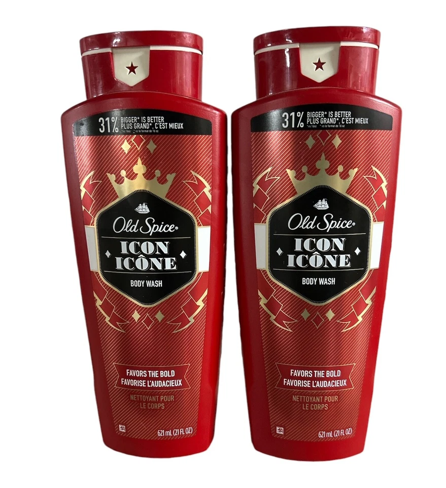 Old Spice Icon Body Wash 21floz Long Lasting Fragrance
