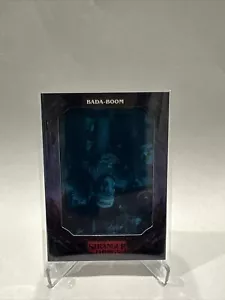 Bada Boom 2023 Zerocool Stranger Things Season 4 Upside Down Insert Card Dustin - Picture 1 of 2