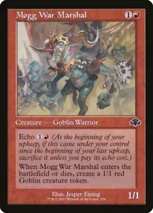 MTG Magic the Gathering Mogg War Marshal (326/520) Dominaria Remastered LP - Picture 1 of 1