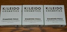 3X Kaleido Cosmetics Diamond Foils Sizzle 2.5 G / 0.09 oz each Lot of 3