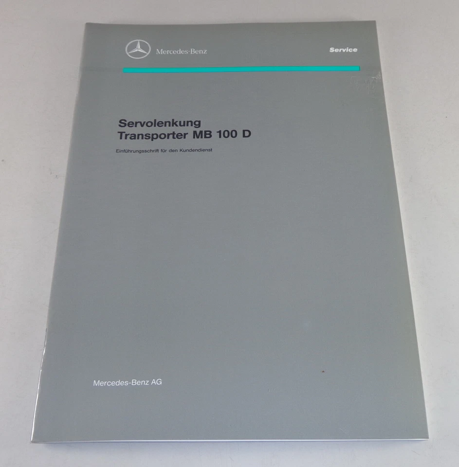 Manual de Taller Entrada Mercedes Benz Dirección Asistida Transporter MB 100D - Imagen 1 de 1
