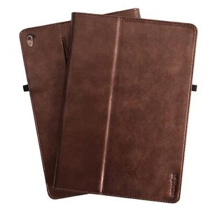 Luxury Leder Schutzhülle für Apple iPad Pro 12,9" 2018 Tablet Tasche Cover Case - Picture 1 of 12