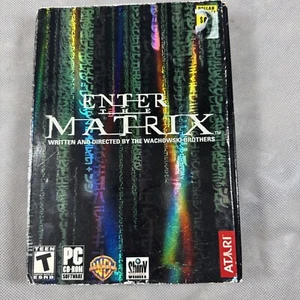 2003 Enter The Matrix ATARI PC Game New N3 - Picture 1 of 6