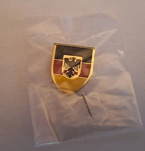 Deutschland Pin Anstecker Flagge, Bundesflagge mit Adler Anstecknadel Bundeswehr - Bild 1 von 4