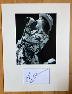 RAY DAVIES - THE KINKS Display autografo firmato e opaco con COA - Foto 1 di 3