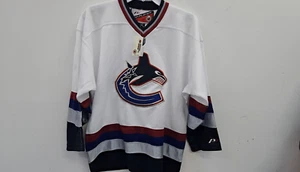Vintage Vancouver Canucks Pro Player NHL Hockey Jersey Western Conf Mens L/XL - Picture 1 of 14