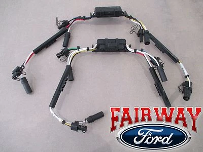 99 thru 04 F250 F350 OEM Ford 7.3L Diesel Fuel Injector Wiring Harness PAIR of 2 - Image 1 of 4